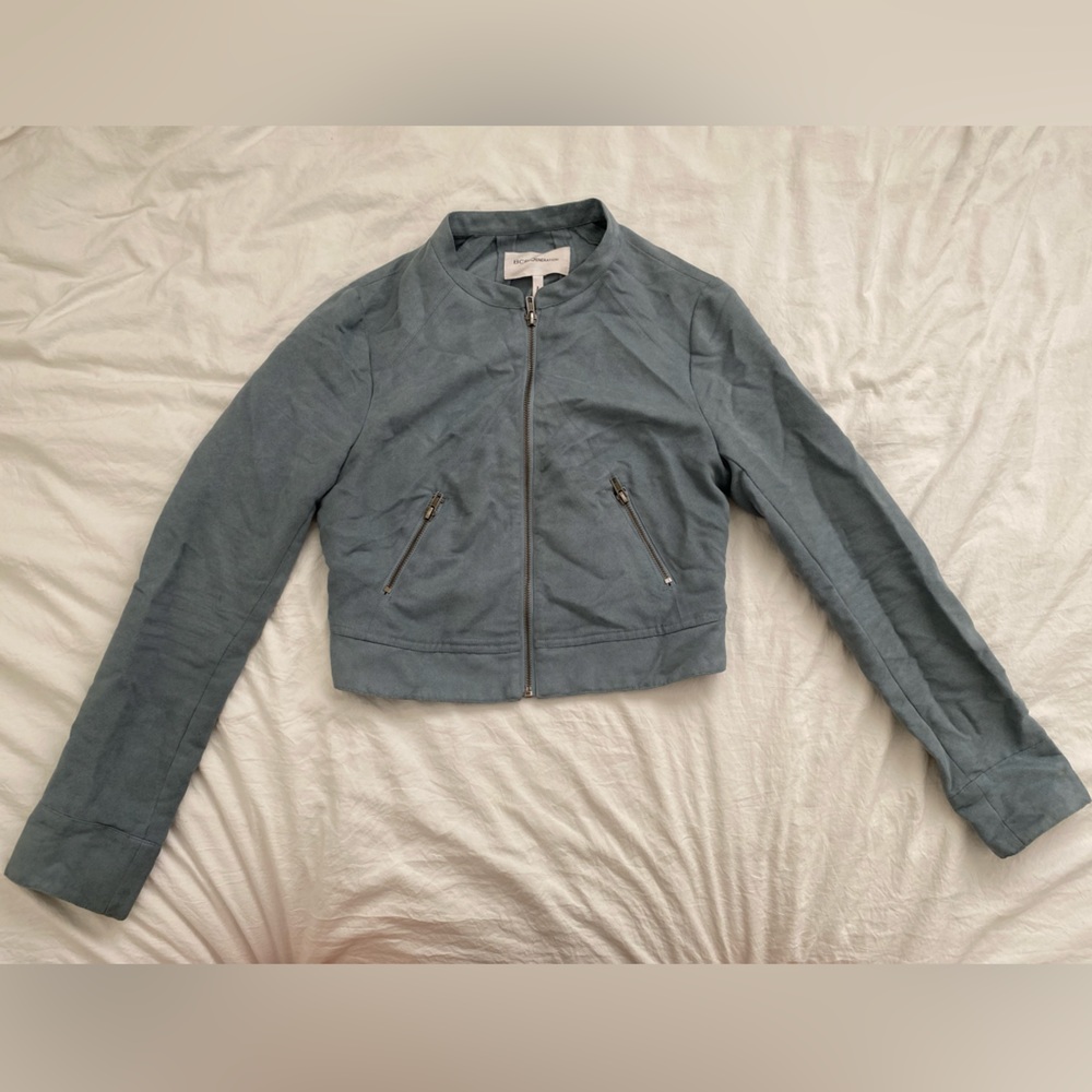 Suede Bcbgeneration Cropped Jacket - image 3